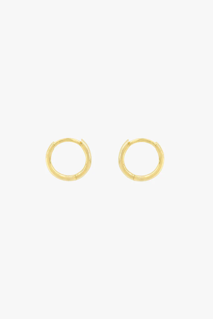 Basic wild hoop gold plated (11mm) - Image 8