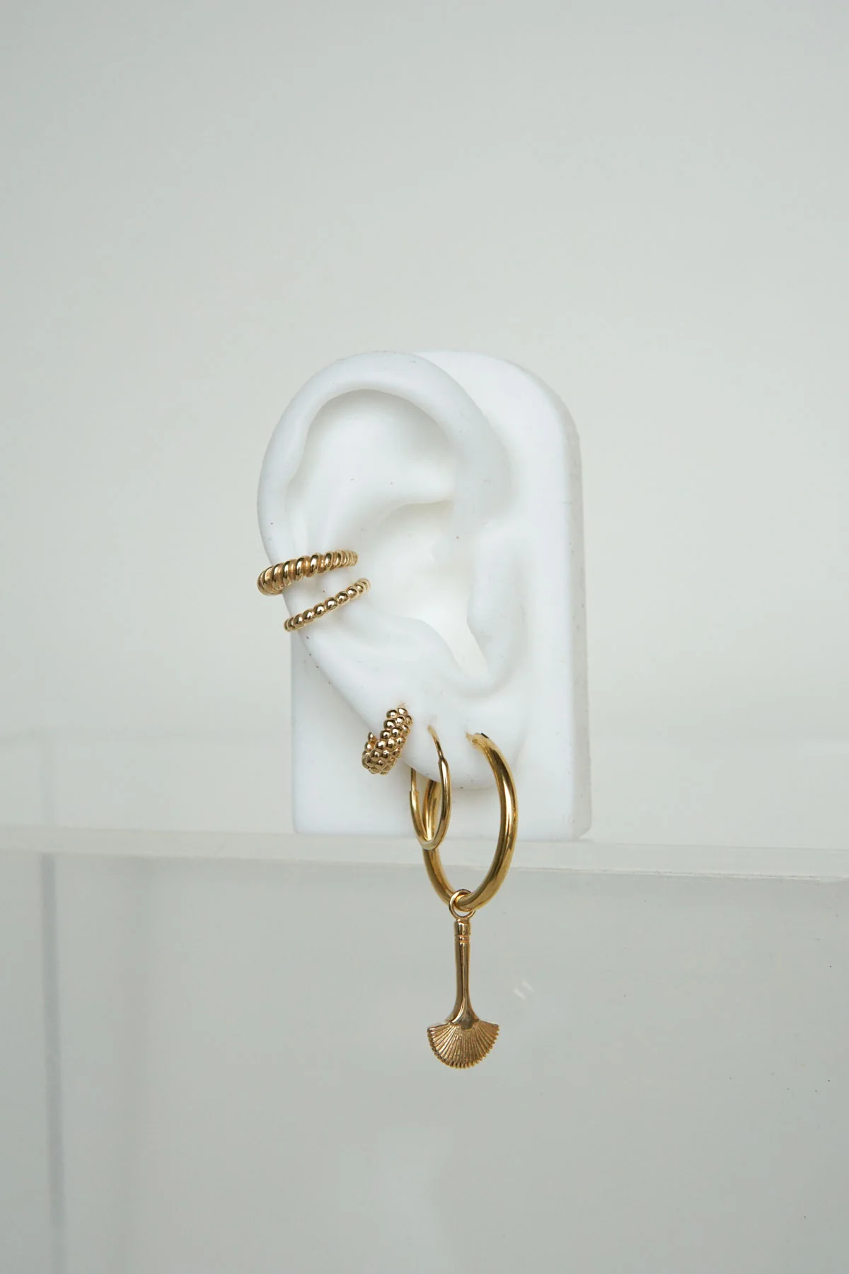 Bubble huggie gold plated - Image 6
