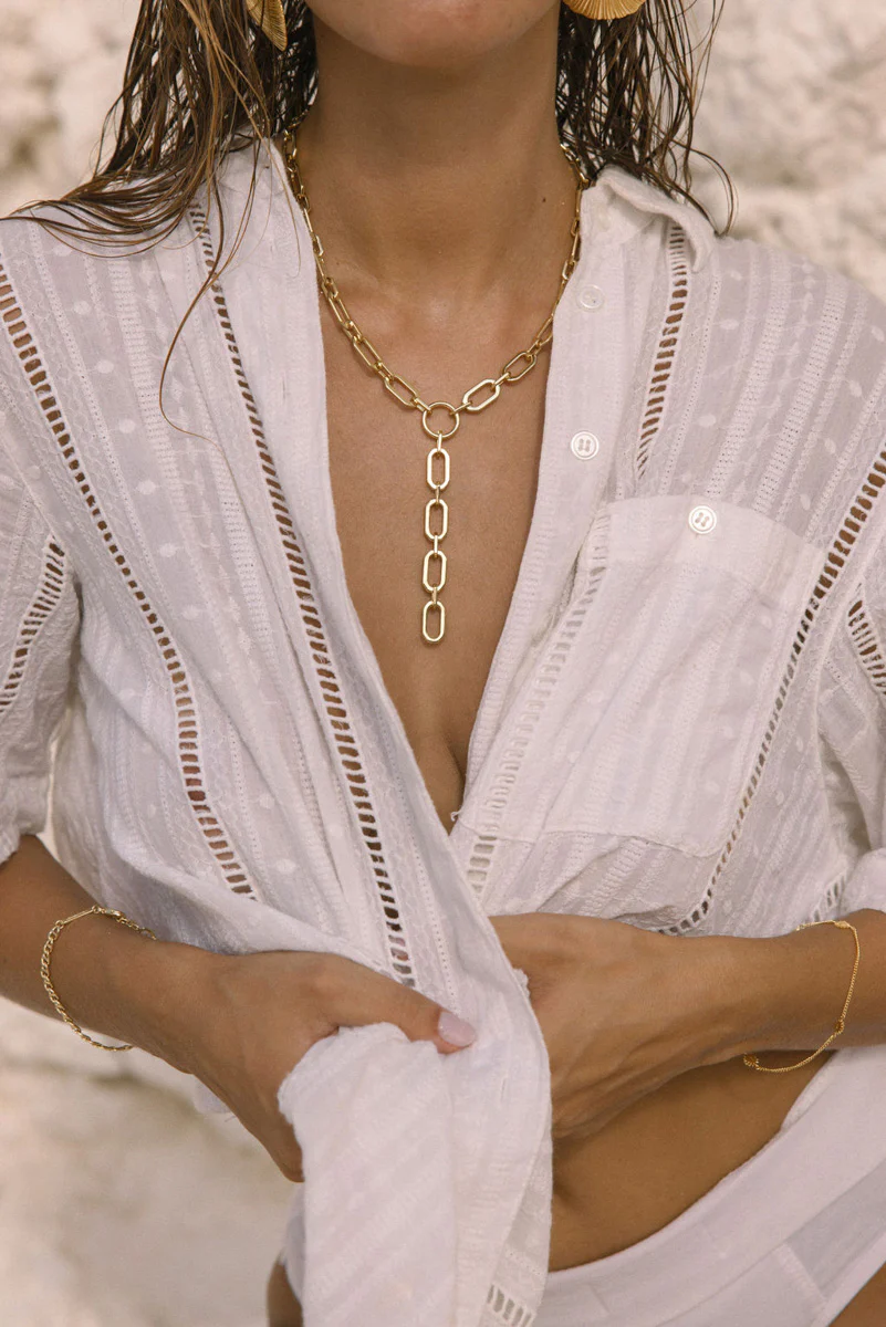 Golden Daze Necklace Gold Plated - Image 4