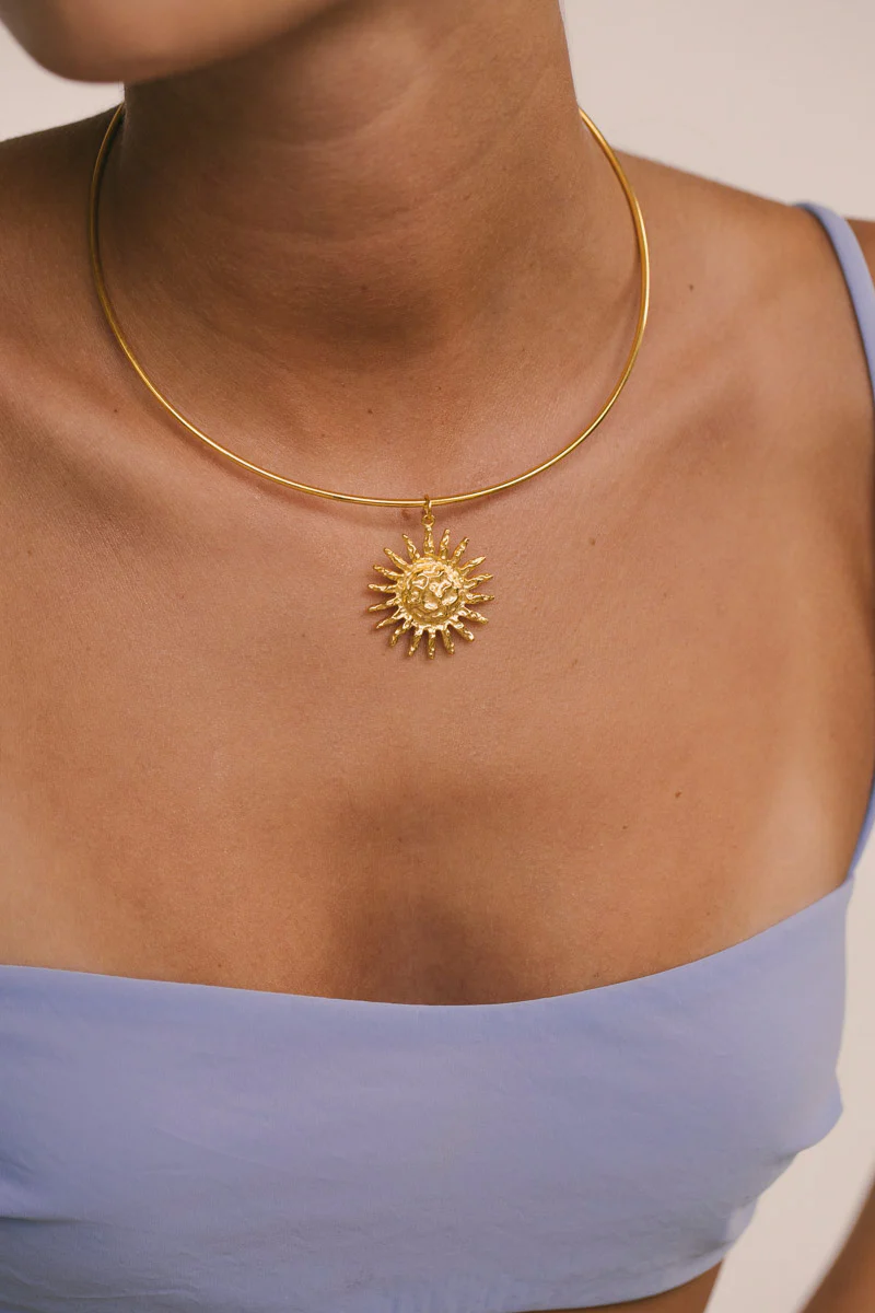 Golden Hour Choker Gold Plated - Image 5