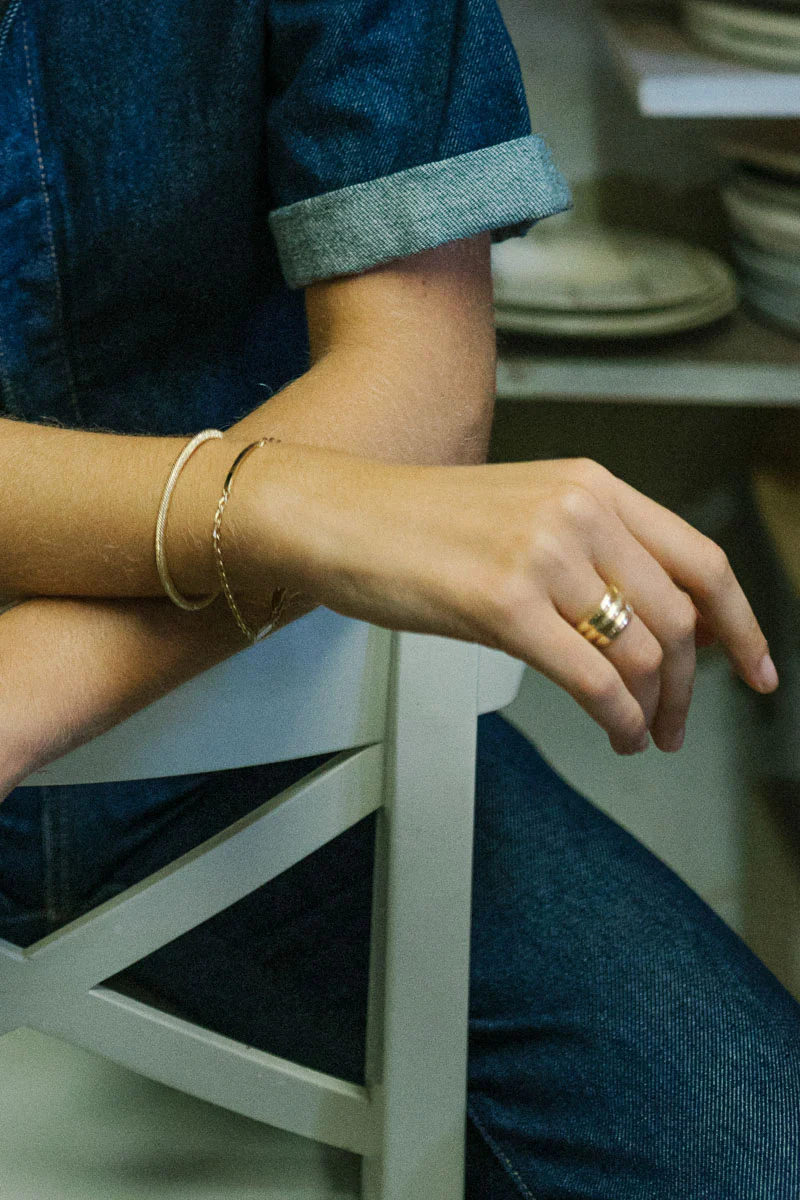 Personalized bar bracelet gold plated (pre-order) - Image 10