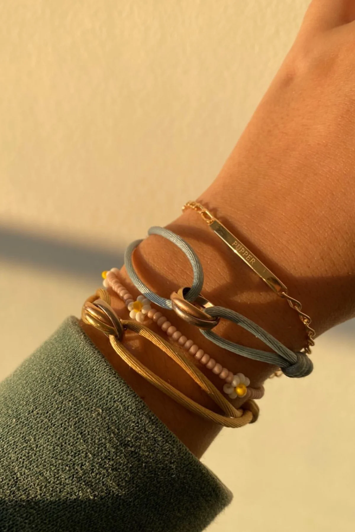 Personalized bar bracelet gold plated (pre-order) - Image 6