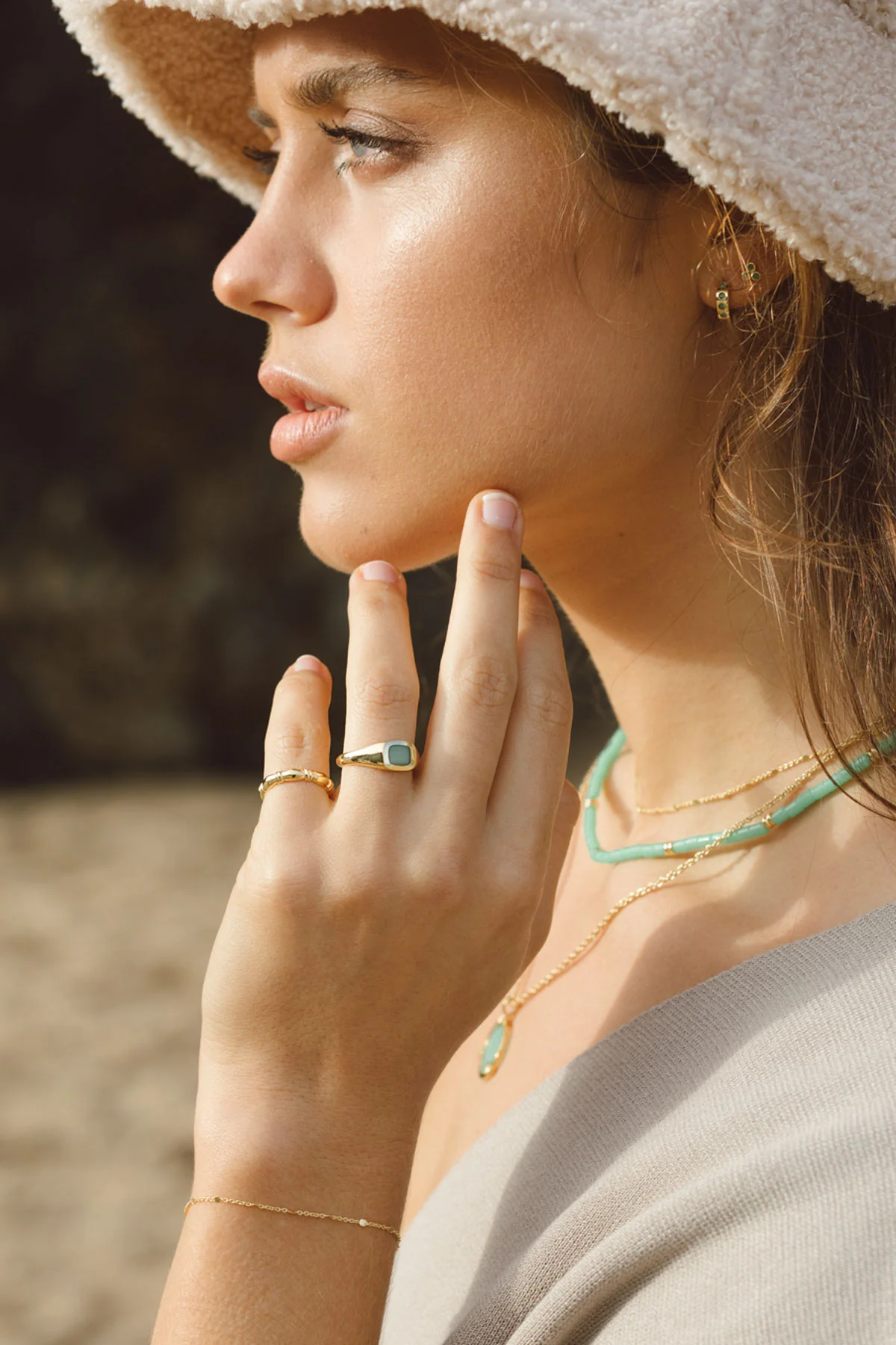 True treasure pinky ring gold plated - Image 5